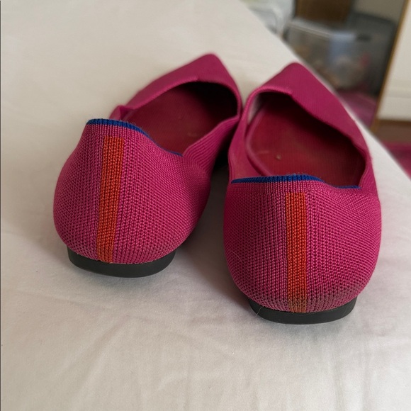 Rothy's Fuchsia and Blue Women's Flats - Picture 3 of 6